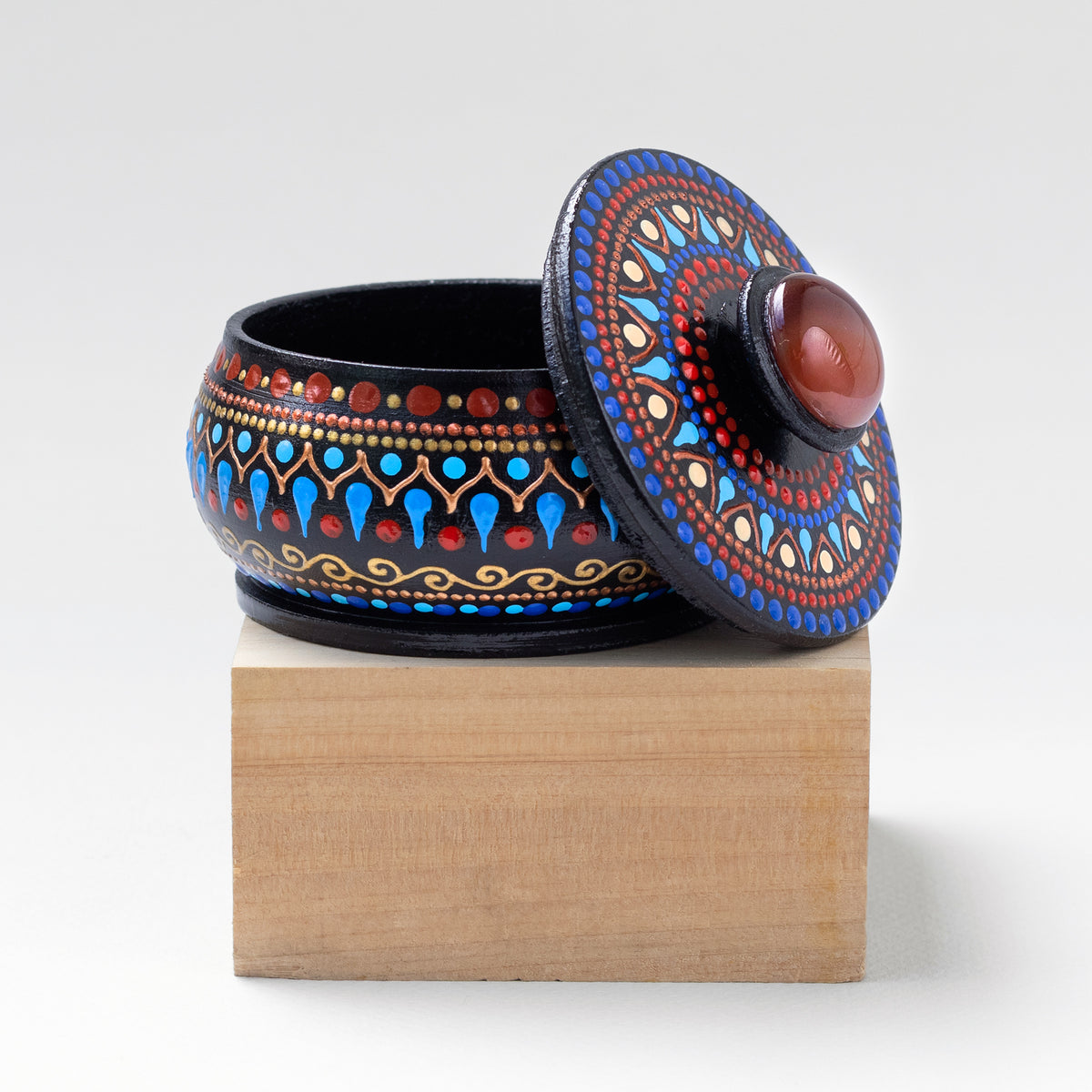 Round Box 'Ocean Sunset'