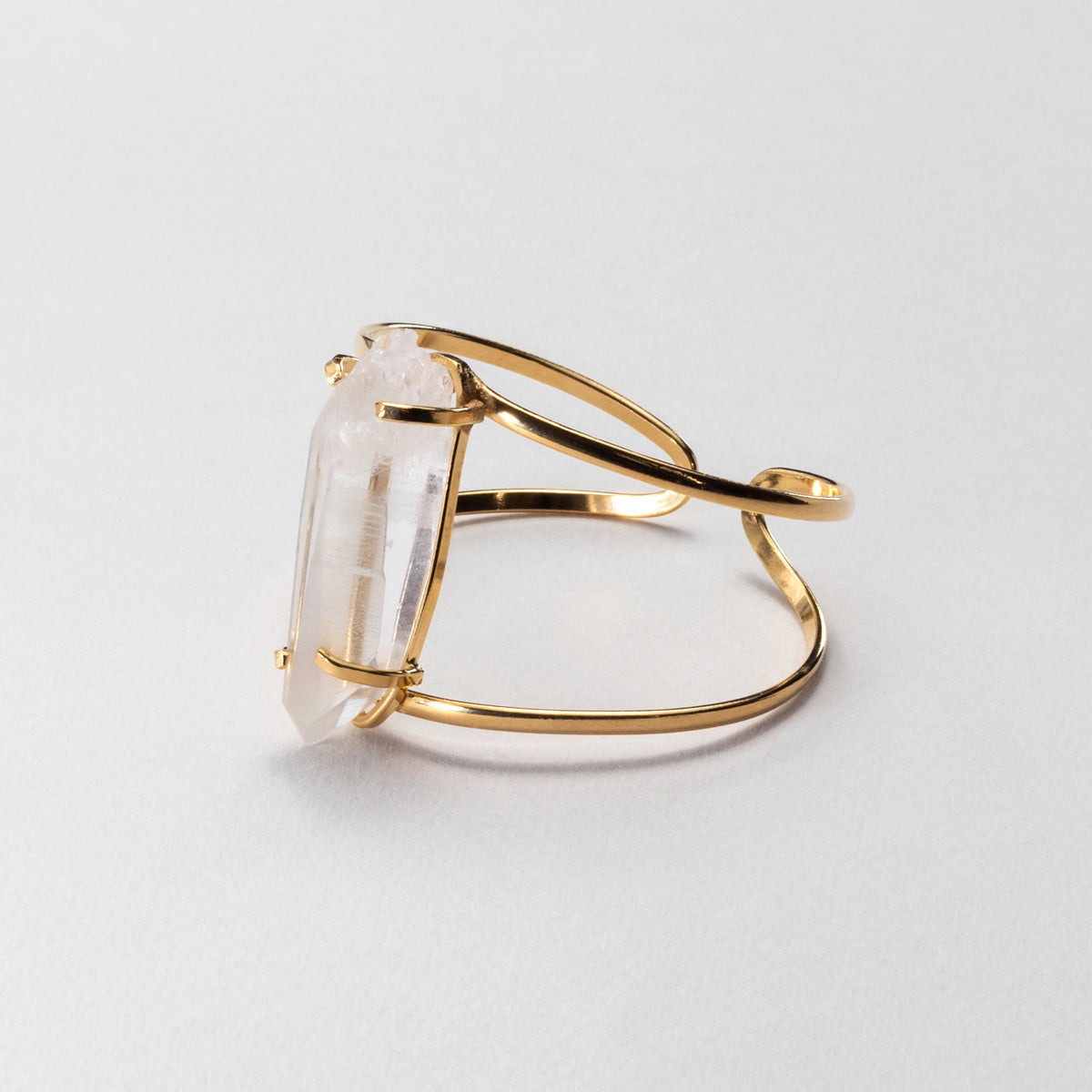 Bracelet en Quartz lémurien avec pointe