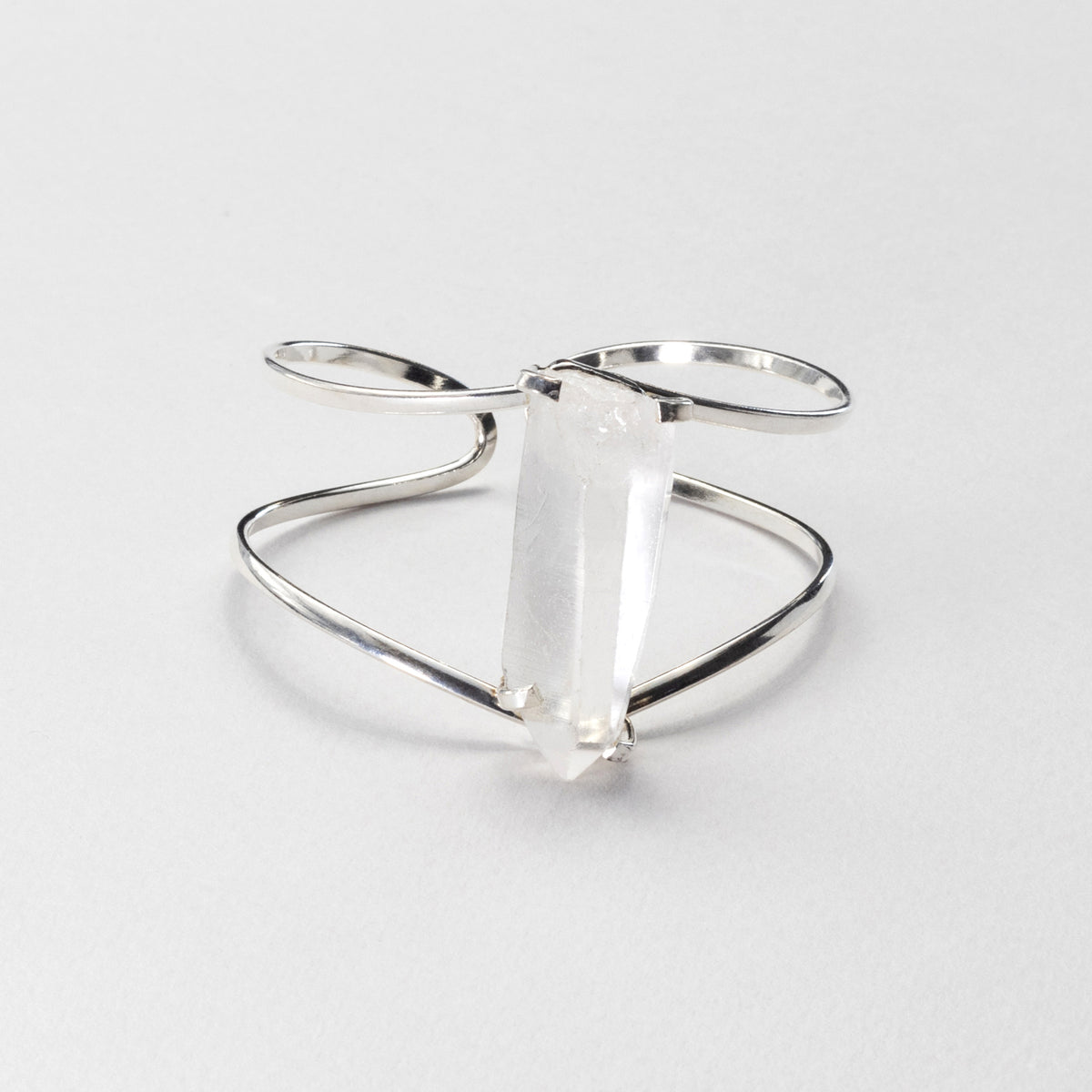 Bracelet en Quartz lémurien avec pointe