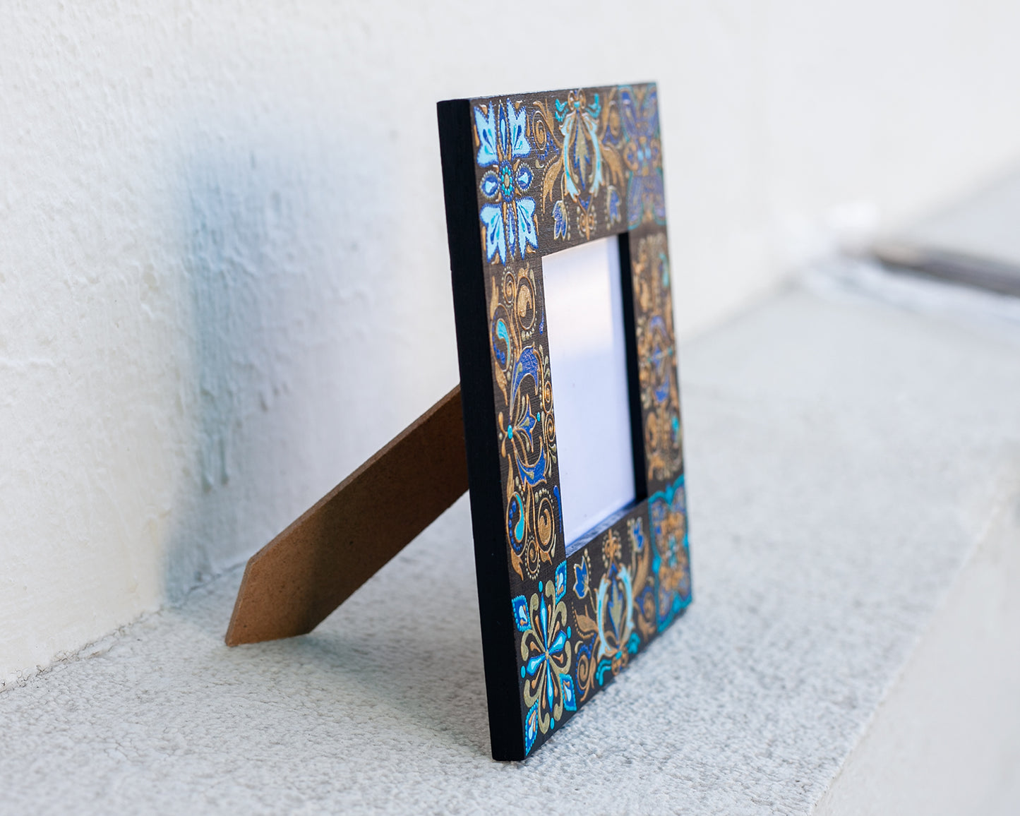 Blue Floral - Photo Frame