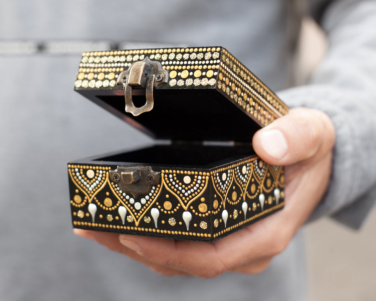Jewelry Box - Gold