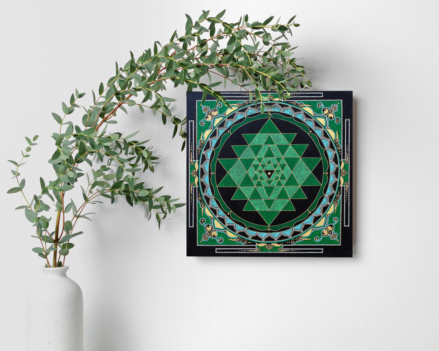 Sri Yantra Green