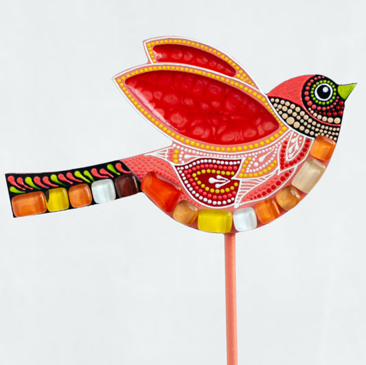 Bird for Garden Decoration - Orange