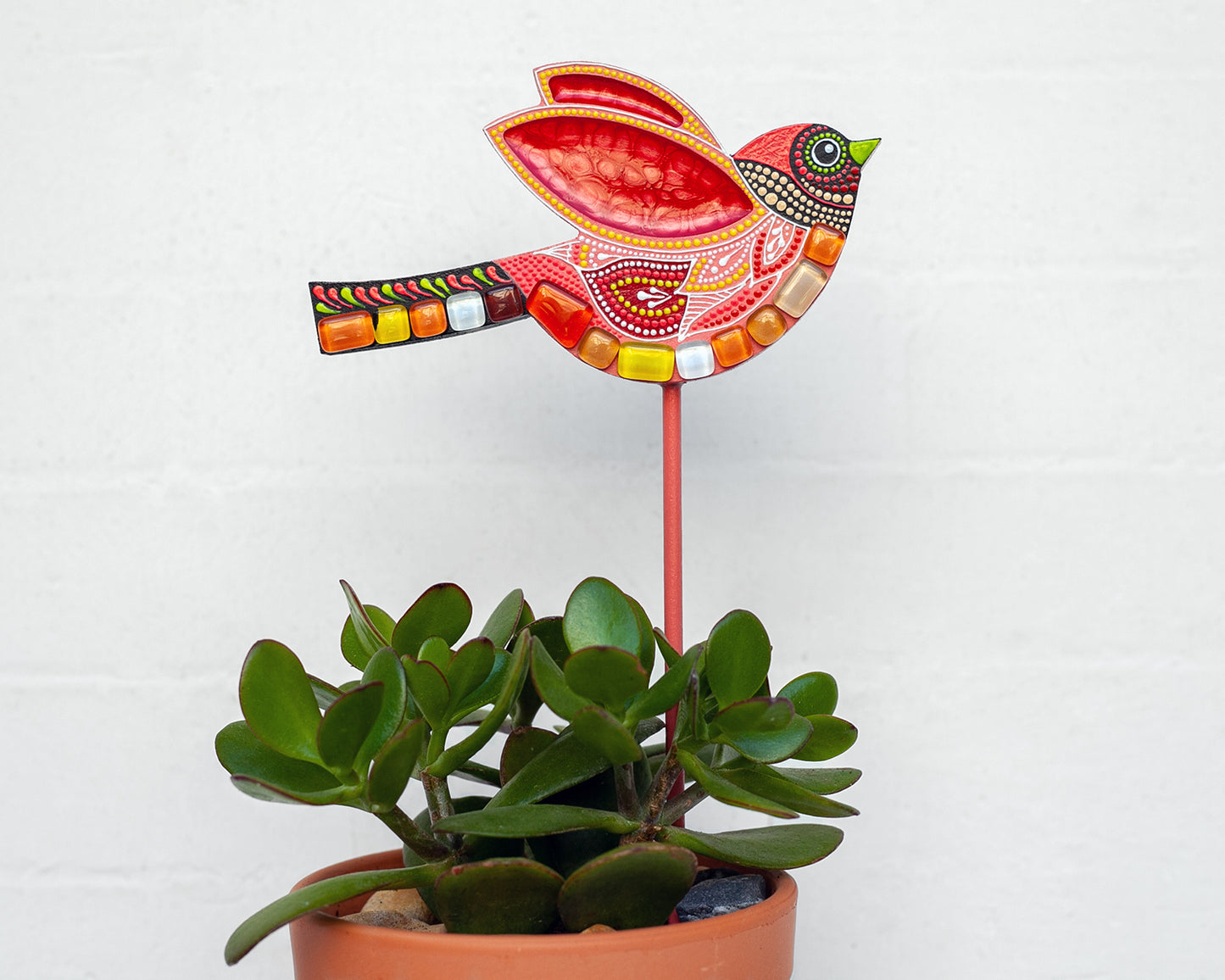 Bird for Garden Decoration - Orange