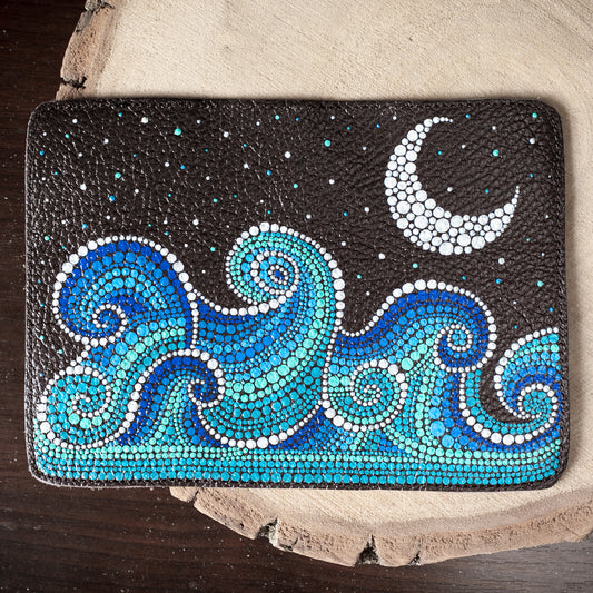 Couverture de passeport - Mer bleue