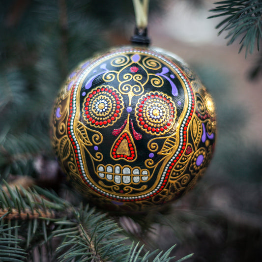 Sugar Skull Bauble