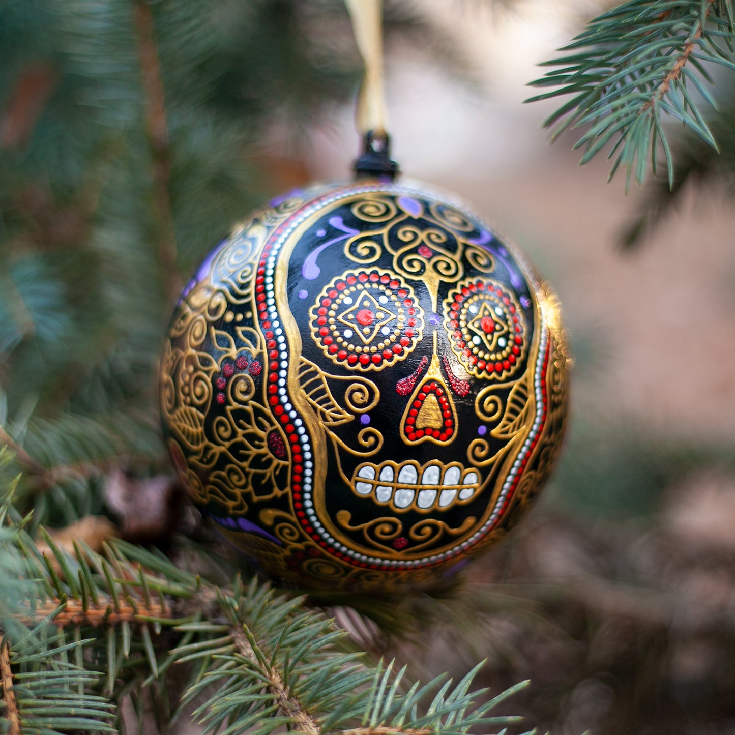 Sugar Skull Bauble