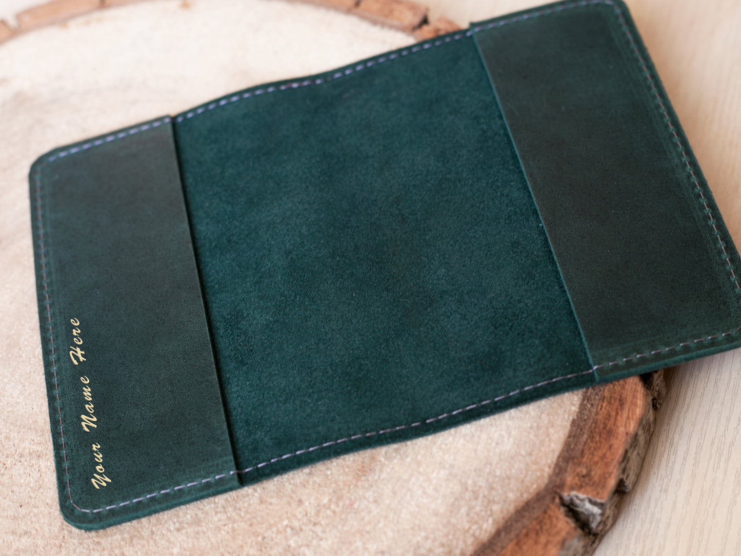 Compass Rose Passport Cover