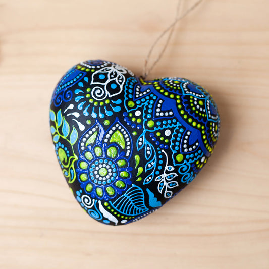 Ukrainian Heart Ornament