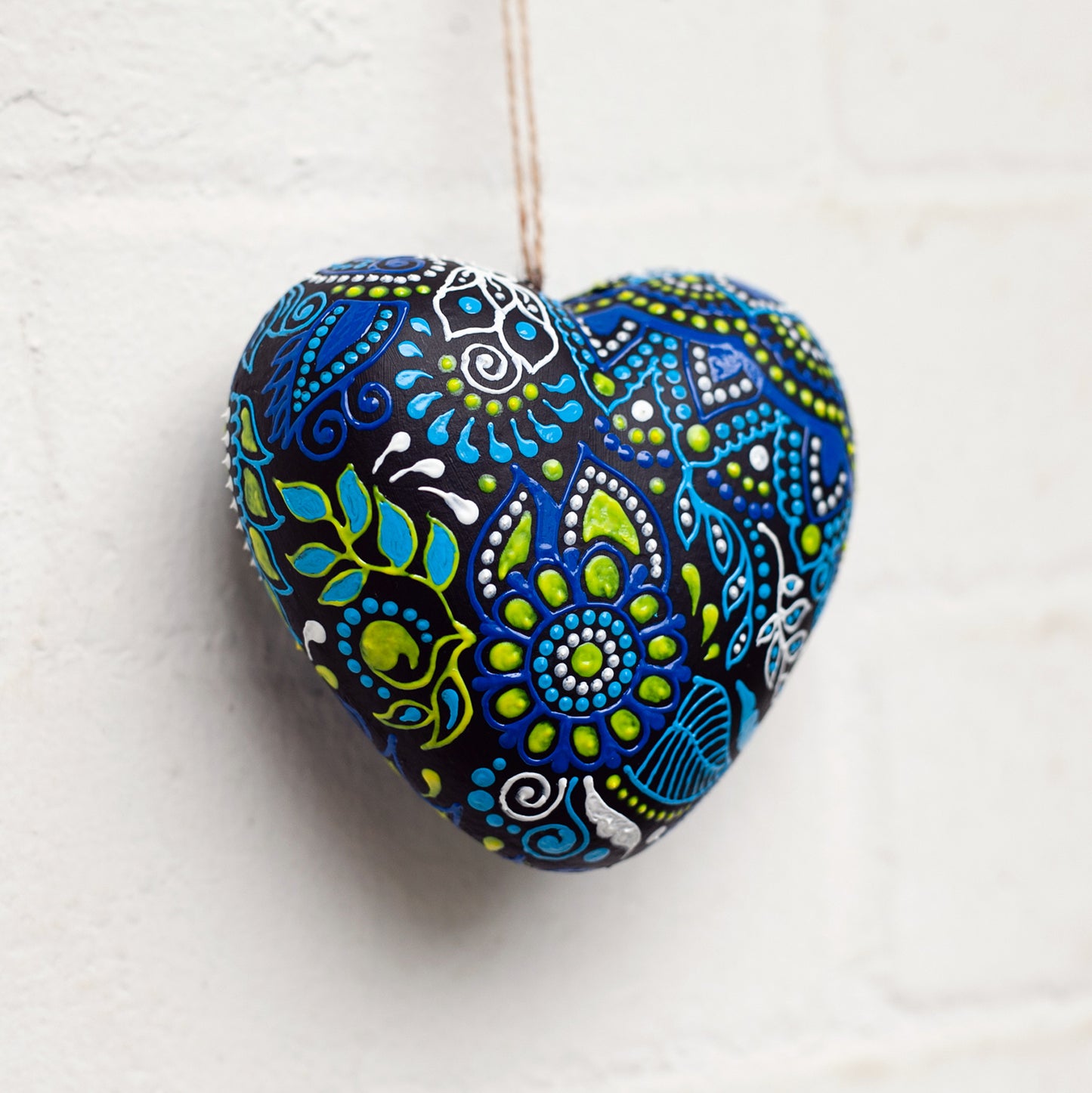 Ukrainian Heart Ornament
