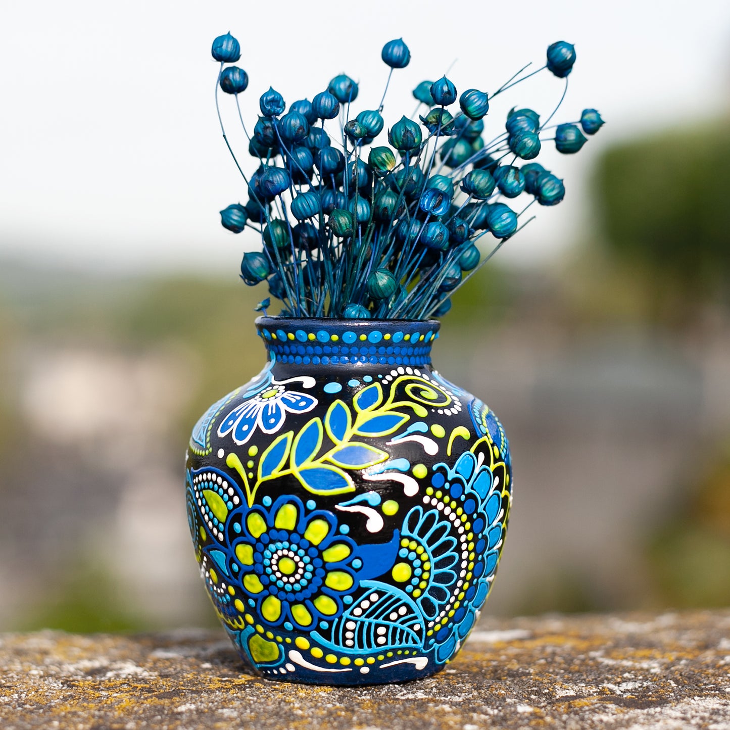 Ukrainian Flowers Vase