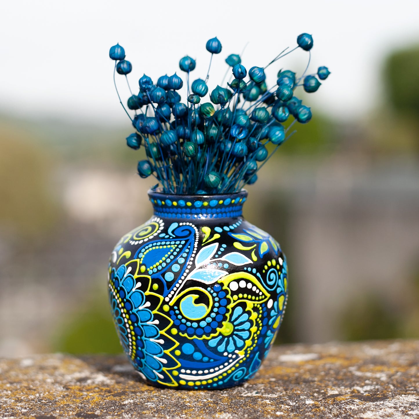 Ukrainian Flowers Vase