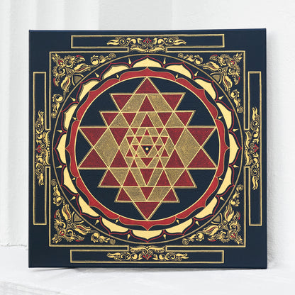 Sri Yantra Red