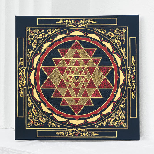 Sri Yantra Red
