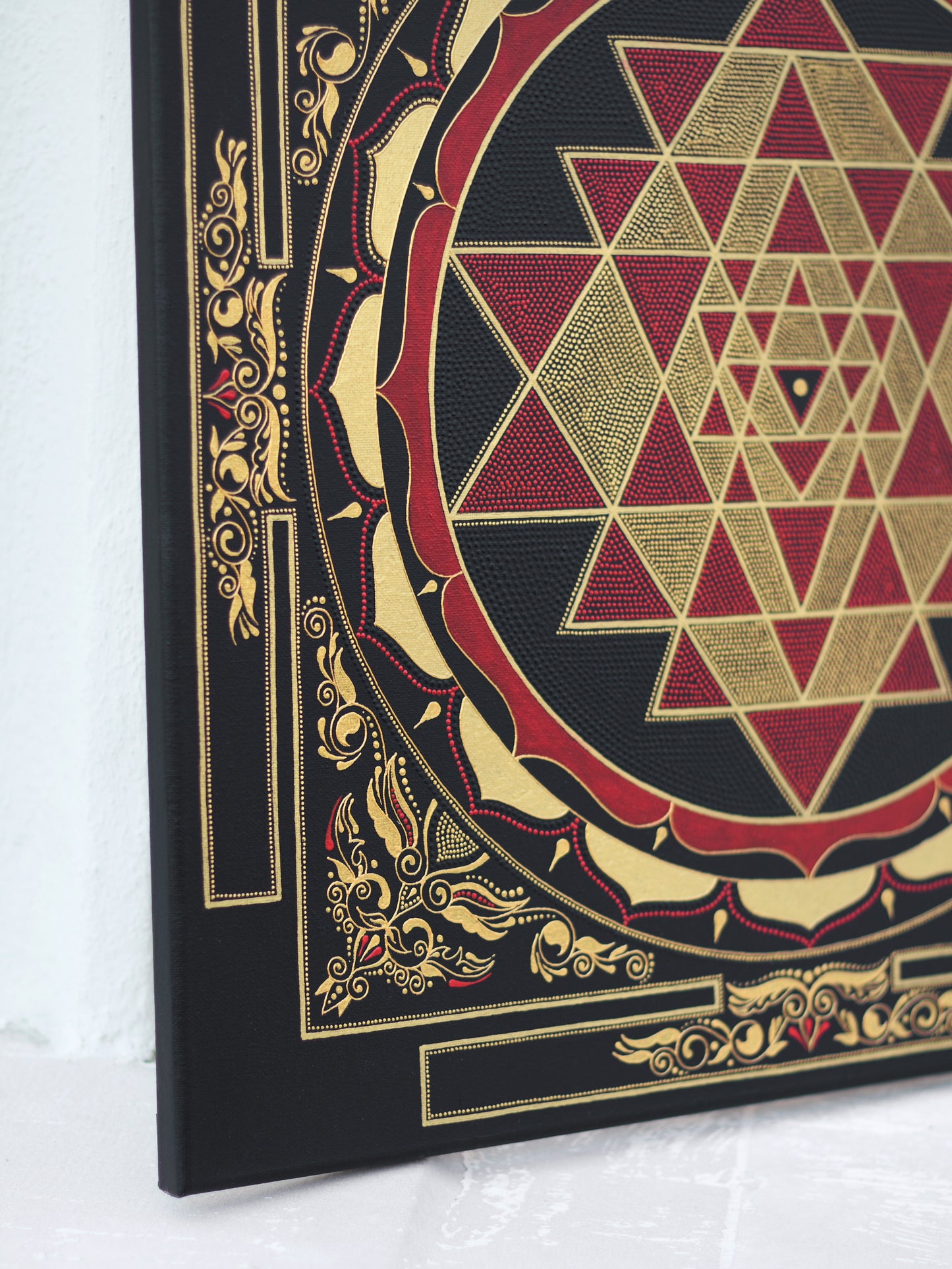 Sri Yantra Red