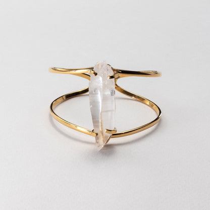 Bracelet en Quartz lémurien avec pointe
