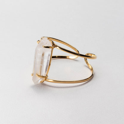 Bracelet en Quartz lémurien avec pointe