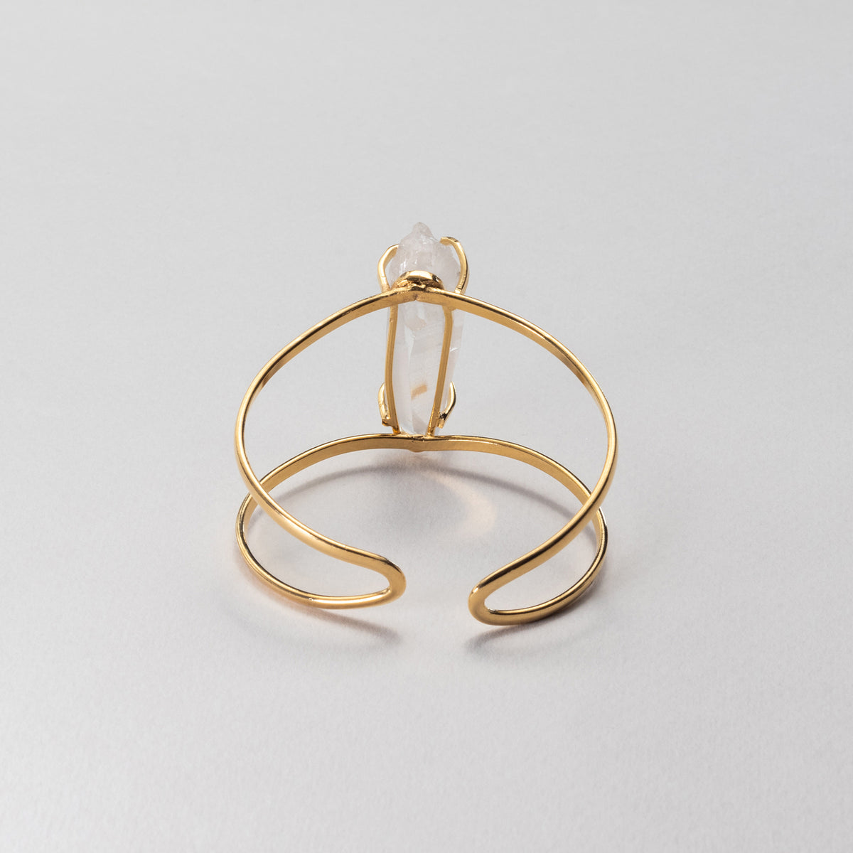 Bracelet en Quartz lémurien avec pointe