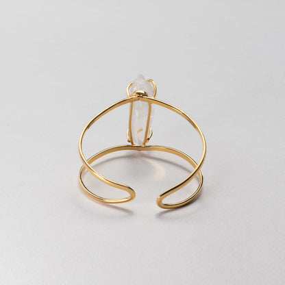 Bracelet en Quartz lémurien avec pointe