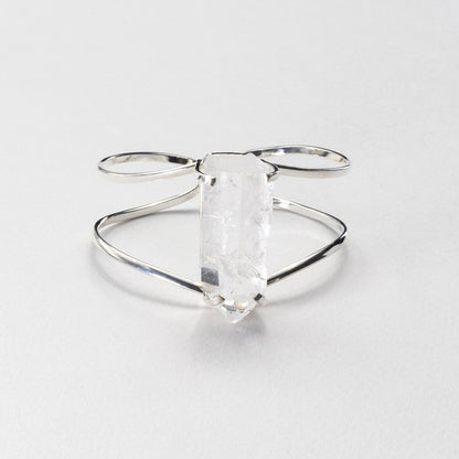 Bracelet en Quartz lémurien avec pointe