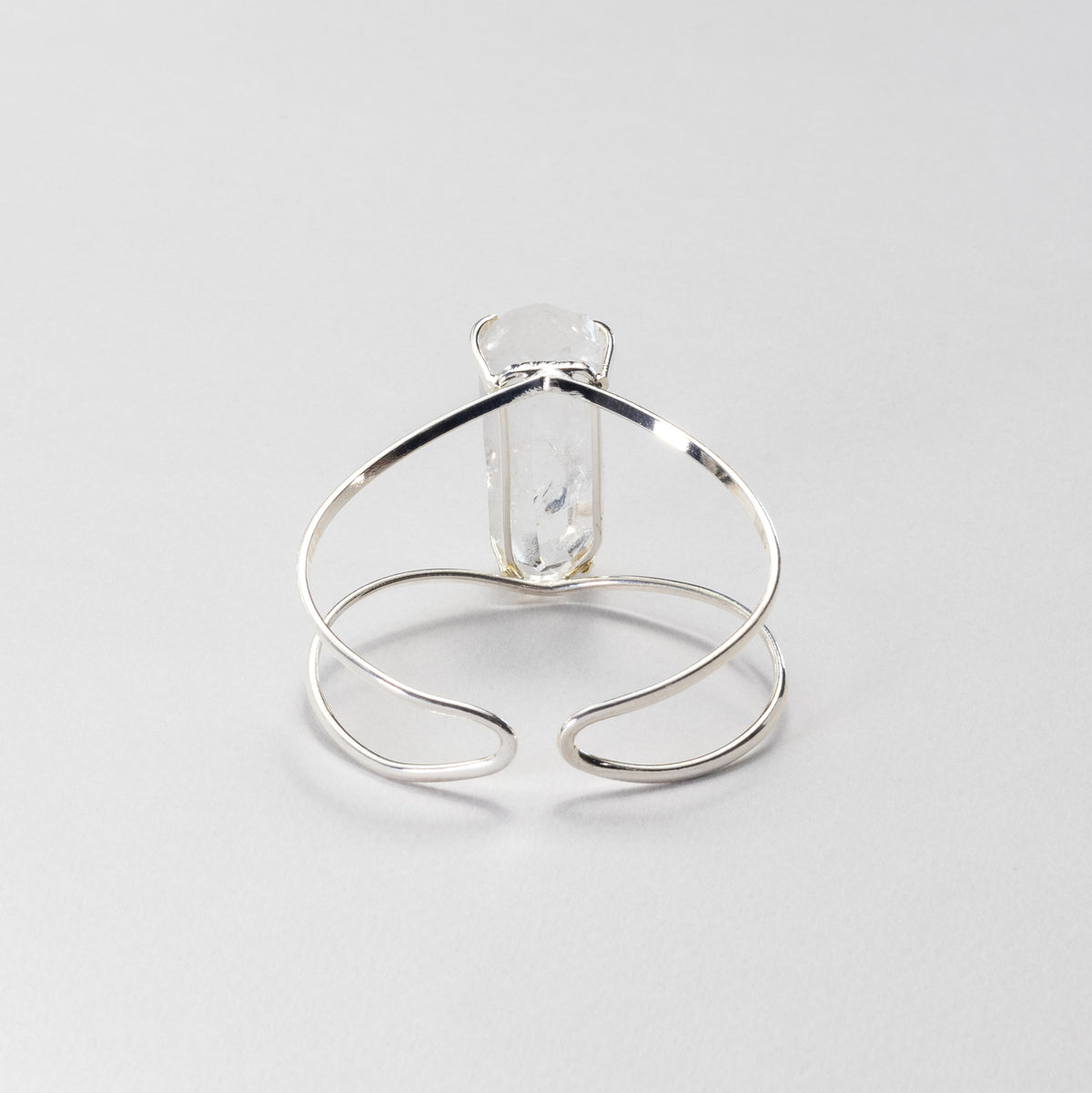 Bracelet en Quartz lémurien avec pointe