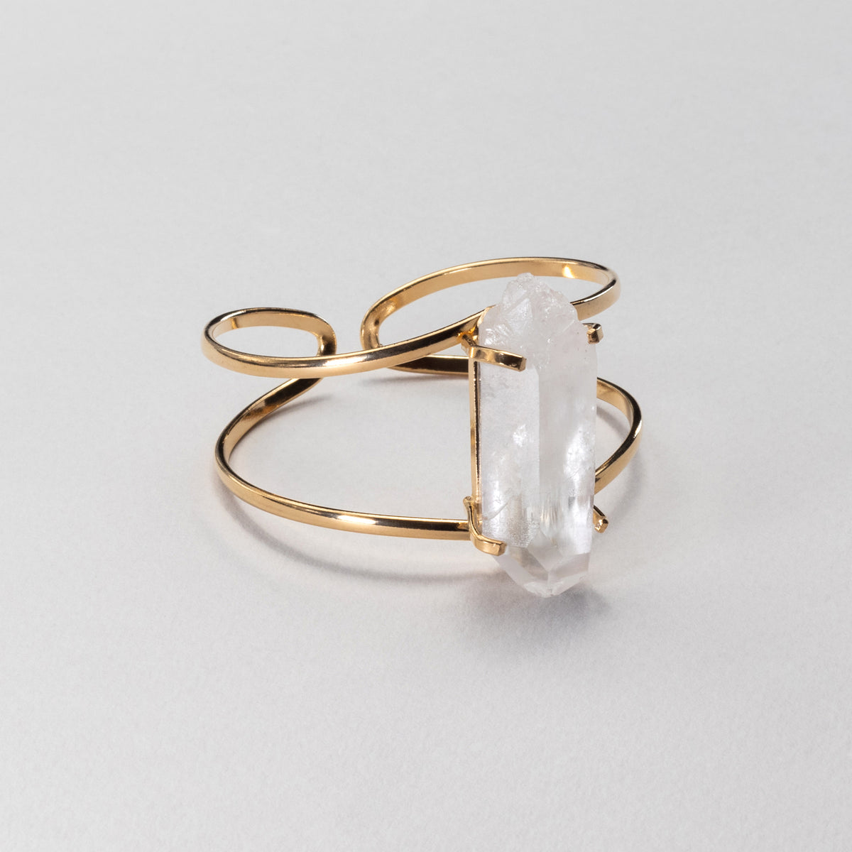 Bracelet en Quartz lémurien avec pointe