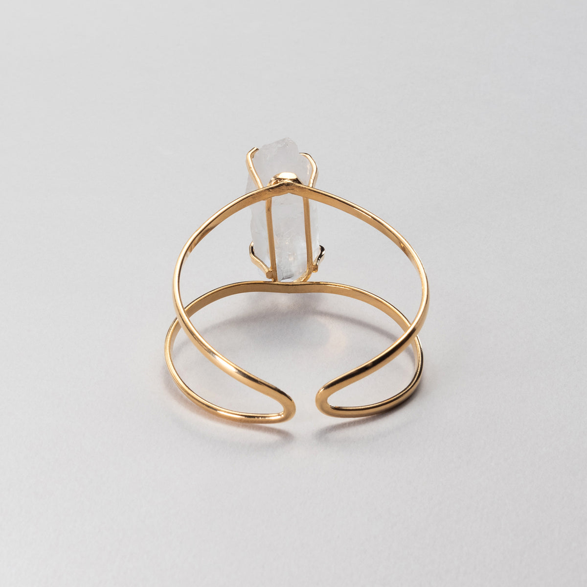 Bracelet en Quartz lémurien avec pointe