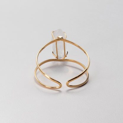 Bracelet en Quartz lémurien avec pointe