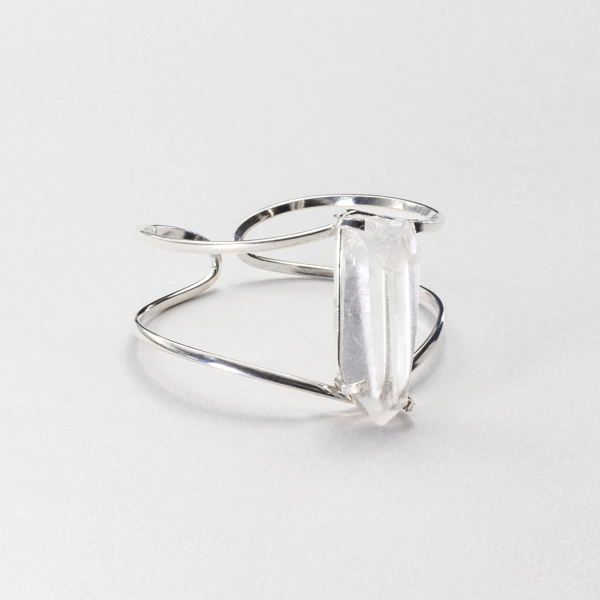 Bracelet en Quartz lémurien avec pointe
