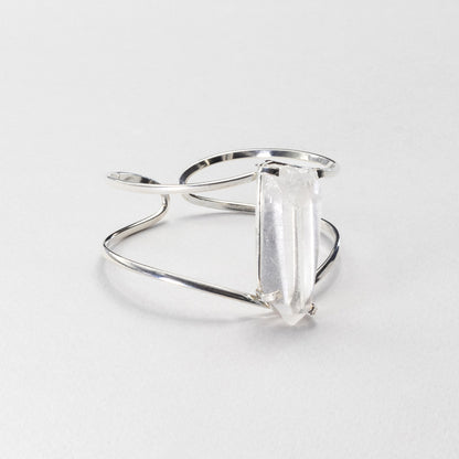 Bracelet en Quartz lémurien avec pointe