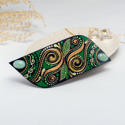 Barrette à cheveux 'Azurée'