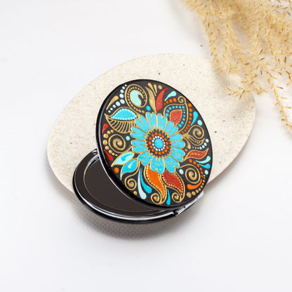 Miroir compact 'Jardin du soleil'