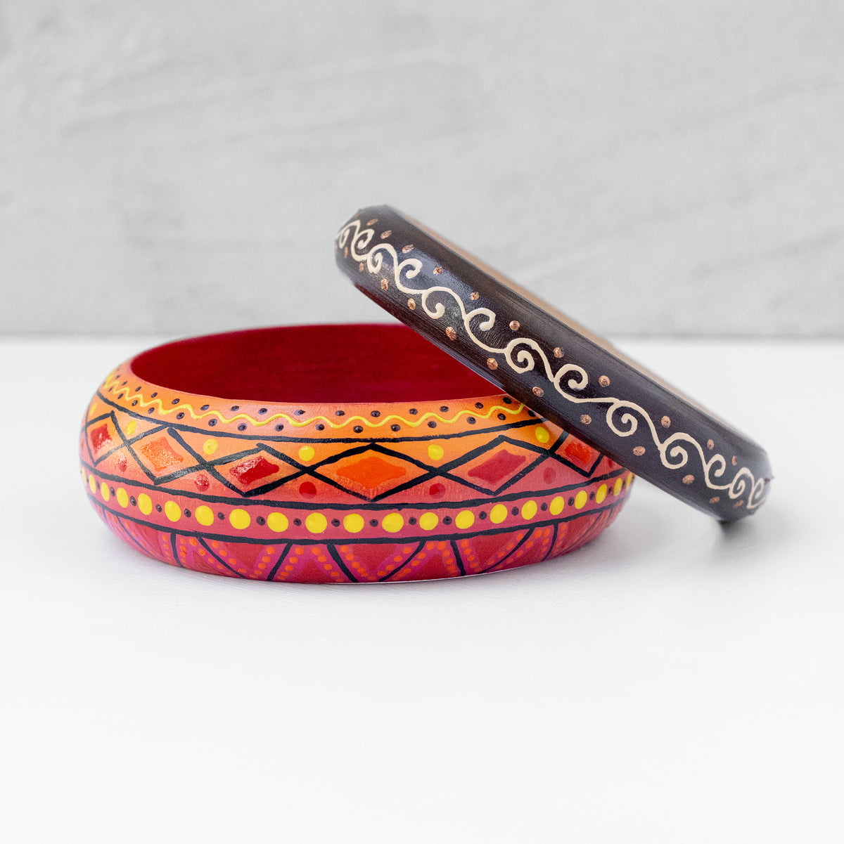 Bracelets joncs en bois 'Soleil d’Afrique'