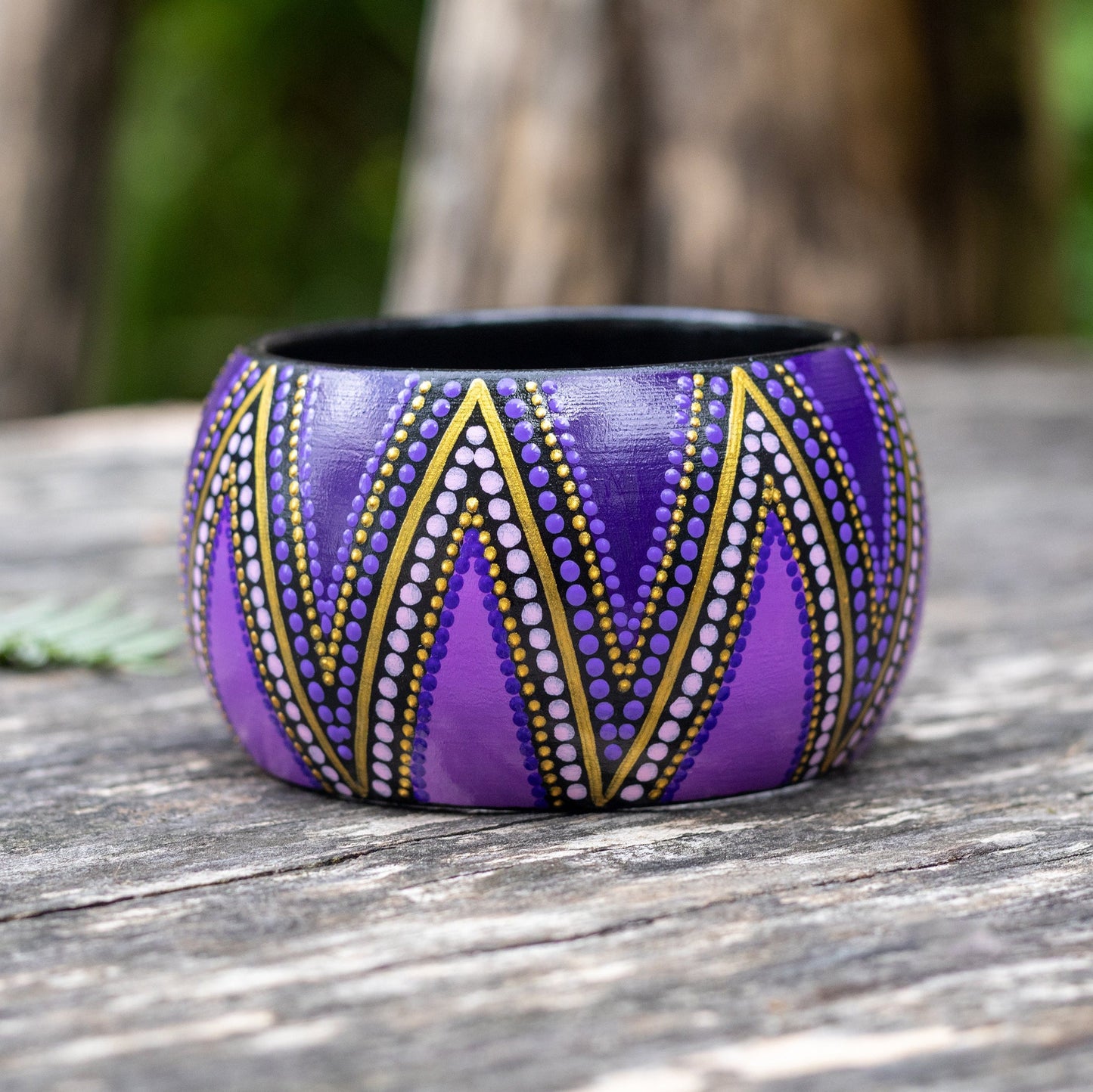 Bracelet Large 'Violet Tribe'