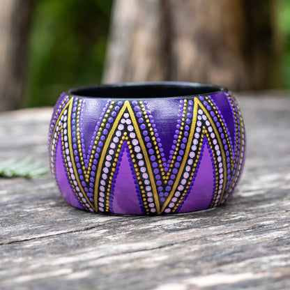 Bracelet Large 'Violet Tribe'