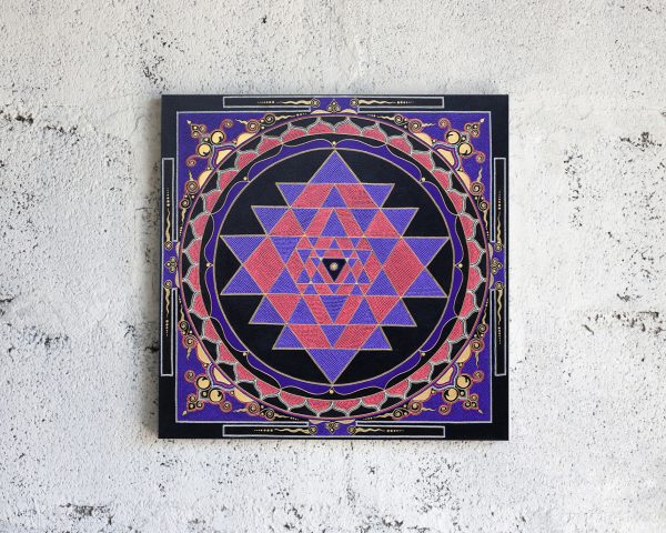 Sri Yantra Purple