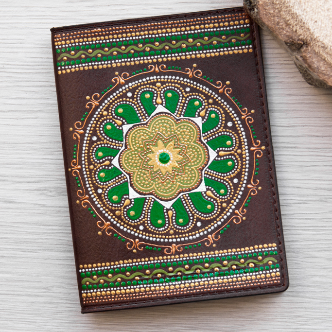 Passport Cover - Arabic ornament