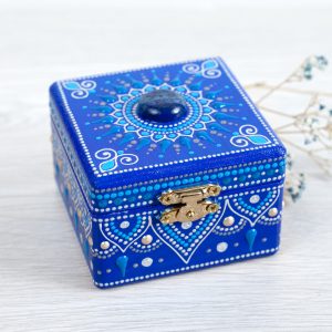 Small Blue Square Box