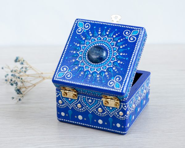 Small Blue Square Box