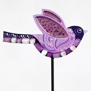Bird for Garden Purple