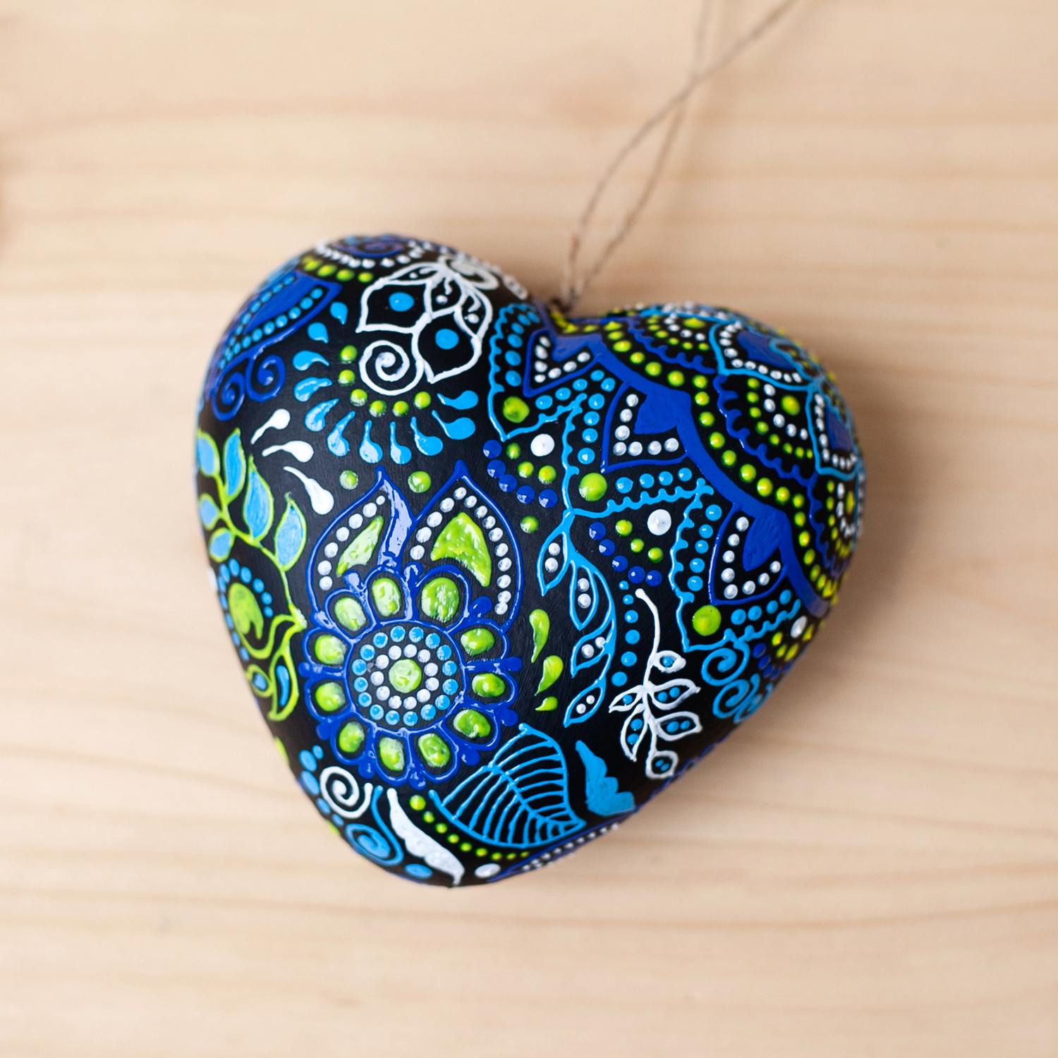 Heart Ornament Ukrainian